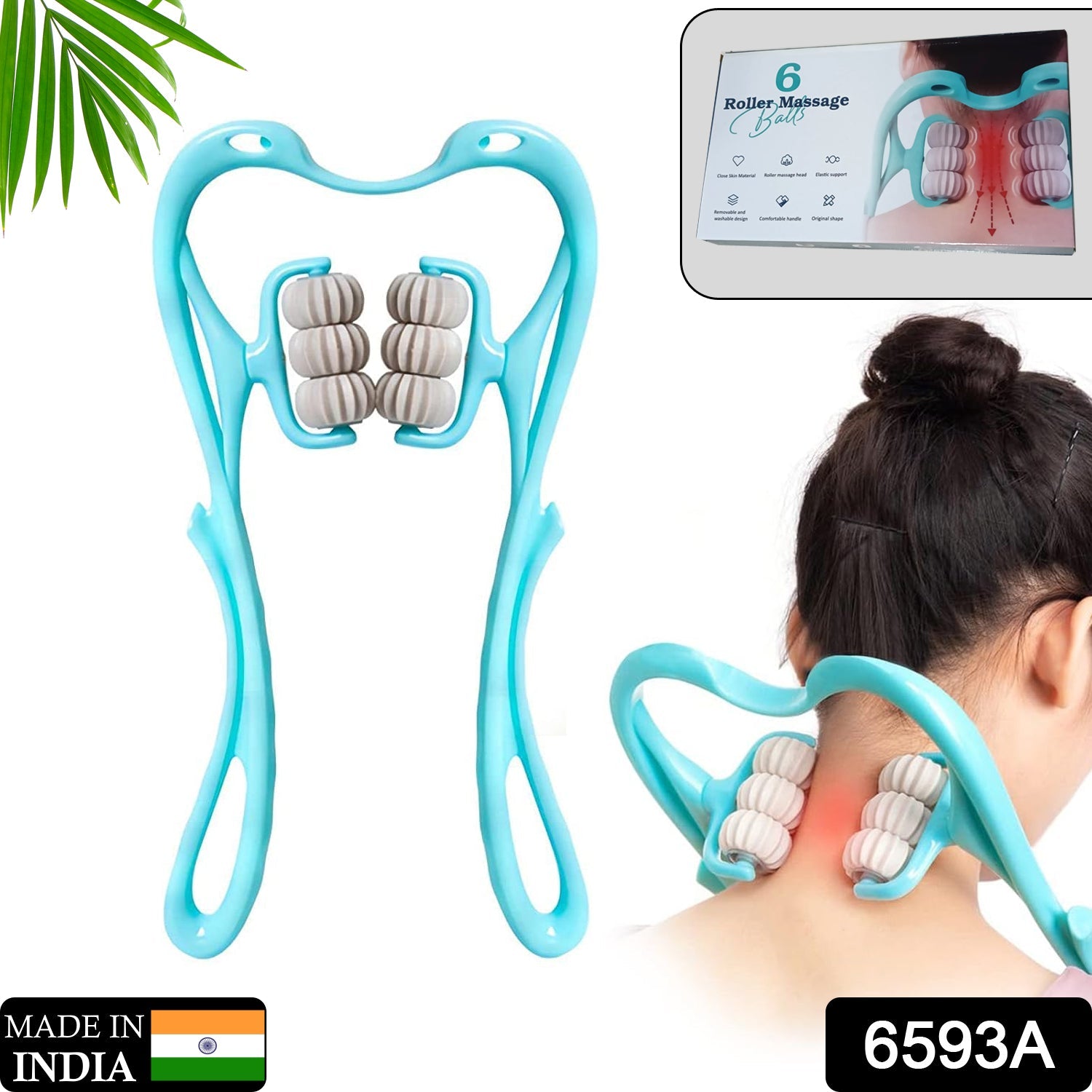 NECK SHOULDER MASSAGER, PORTABLE RELIEVING THE BACK FOR MEN RELIEVING THE WAIST WOMEN (1PC) NECK SHOULDER MASSAGER, PORTABLE RELIEVING THE BACK FOR MEN RELIEVING THE WAIST WOMEN (1PC)